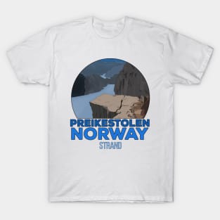 Preikestolen Strand Norway T-Shirt